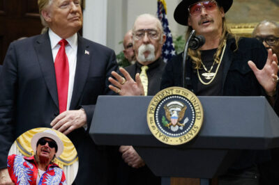 Kid Rock wears bizarre outfit to meet Trump at White House, Internet asks ‘where is his suit?’