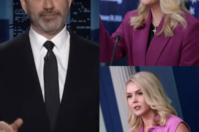 Internet Erupts After Karoline Leavitt Shuts Down Jimmy Kimmel on Live TV—The Comeback Everyone’s Calling ‘The Clapback of the Year
