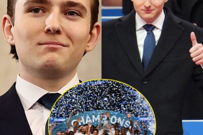 SHOCKING NEWS: Barron stuns the internet with unexpected 2026 World Cup role — fans erupt over surprise announcement no one saw coming. He’s stayed out of the spotlight… until now. The reveal of Barron’s involvement in the upcoming World Cup has ignited a firestorm of reactions across social media — from shock to celebration to total confusion.