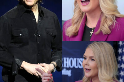 “The Cross That Shook Hollywood”: Karoline Leavitt’s Live TV Clash with Tom Cruise Sparks National Firestorm