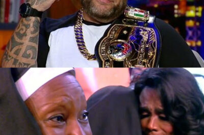 Media clash ignites — Tyrus fearlessly shuts down The View in fiery ambush that left hosts rattled and fans cheering. Tyrus didn’t hold back. In a stunning on-air moment, he confronted The View’s panel with unfiltered truth, flipping the script and exposing deep cracks in media narratives. The live studio fell silent—then erupted. Social media is on fire. Here’s why this savage exchange has everyone choosing sides…