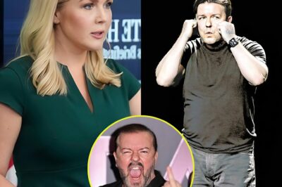 THIS JUST HAPPENED: Karoline Leavitt OBLITERATES Ricky Gervais on Live TV in JAW-DROPPING Showdown—Her SAVAGE Clapback Left the Audience STUNNED, the Host Scrambling, and Fans Erupting Across Social Media! – minhduc