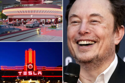 Tesla’s Long-Awaited $1950s-Style Hollywood Diner Nears Opening After 18-Month Wait