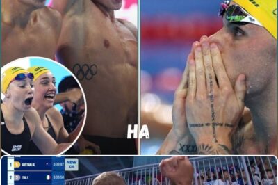 Australia claim 4x100m relay double at World Swimming Championships