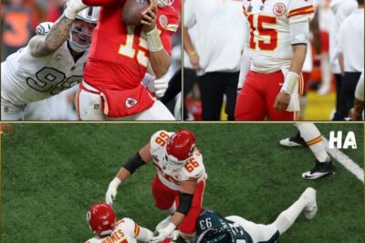 “Patrick Mahomes Sacked 4 Times: Are the Kansas City Chiefs Showing Cracks in Their Dynasty?”