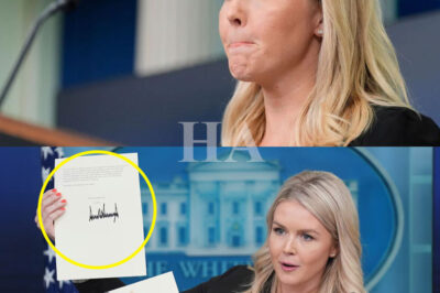 Karoline Leavitt Silences the White House Press Room with One Move — And the Letters She Revealed Could Reshape the Global Economy Forever