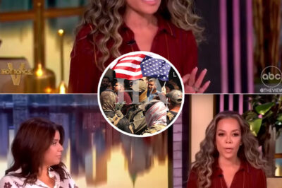 Sunny Hostin Ignites Firestorm After Telling ICE Agents to Brace for a “Reckoning” — And What She Said Next Left Even The View’s Panel Speechless
