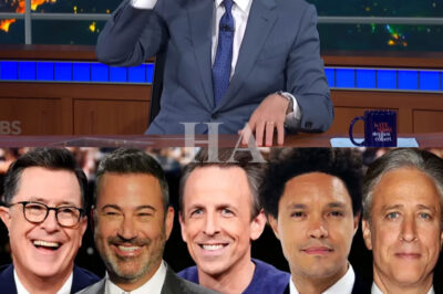 “WAY TO GO GUYS! WE NEED YOU NOW MORE THAN EVER!!” — Jimmy Fallon & Top Comedians Stage Surprise Rally at ‘The Late Show’ After Colbert’s Shocking Cancellation