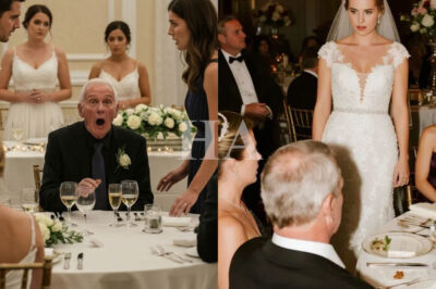 I raised my sister on my own. At her wedding, her father-in-law humiliated me in front of everyone until I finally stood up and said, “Do you even know who I am?” His face drained of color…
