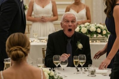 I raised my sister on my own. At her wedding, her father-in-law humiliated me in front of everyone until I finally stood up and said, “Do you even know who I am?” His face drained of color…