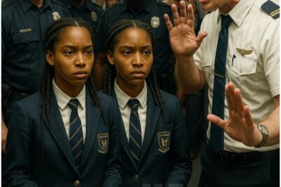 Two Black Sisters Rejected in First Class – Their Father’s Call Stops the Entire Airport —“I don’t care who your father is supposed to be, the two of you are not getting on this flight.”