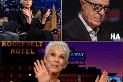Jamie Lee Curtis Just Shattered CBS’s Silence Over Colbert’s Sudden Exit, Hinting at Bribery, Sabotage… and Something Far Darker