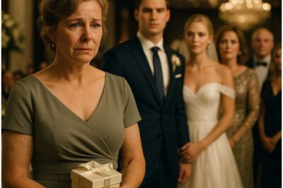 At his wedding, the son, who had previously felt embarrassed by his mother’s job as a cleaner in the presence of his bride’s family, witnessed her become the center of attention and admiration.