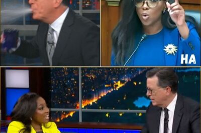 “THE SHOW HAS OFFICIALLY CHANGED FOREVER” — Colbert’s shocking partnership with Jasmine Crockett ignites a late-night revolution that has CBS scrambling, and viewers can’t stop talking about what just unfolded.