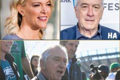 TV SHOCKER: ROBERT DE NIRO DESTROYS MEGYN KELLY WITH JUST 8 WORDS — ‘LIVE TELEVISION WILL NEVER BE THE SAME’ In a moment that’s already being called the most powerful silence in live TV history, Hollywood icon Robert De Niro flipped the script on conservative host Megyn Kelly—without yelling, arguing, or even blinking.
