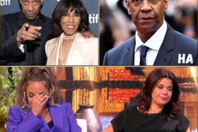 “HE DIDN’T RAISE HIS VOICE, BUT WHAT HE SAID SHUT DOWN THE ROOM” — Denzel Washington’s unforgettable moment on The View has ignited conversations everywhere, leaving audiences in awe of his response, and The View in complete silence.