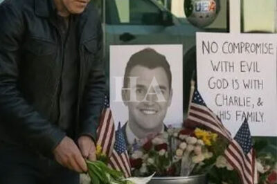 “From silence to tears”: Bruce Springsteen’s heartbreaking words at Charlie Kirk’s memorial left the entire hall in tears — but what he whispered at the coffin was even more devastating.