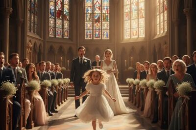 A Little Girl Interrupts the CEO’s Wedding – “She’s Lying About the Baby!”… He Stops the Vows in Shock