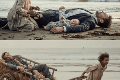 A homeless Black girl finds a billionaire unconscious with his child washed ashore, and then…