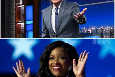A FORMAT YOU’LL NEVER SEE BEFORE – This isn’t just any talk show; insiders say it’s a cutting-edge blend of Colbert’s wit and Crockett’s blunt commentary, designed to challenge the industry’s status quo.