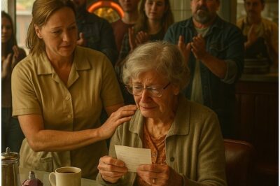 My name’s Clara. I’m eighty-one years old. Every morning at eight o’clock sharp, I push open the squeaky screen door at Miller’s Diner on Main Street.