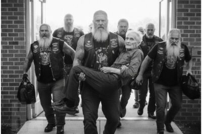 40 Bikers Stormed Nursing Home To Kidnap a WW2 Veteran