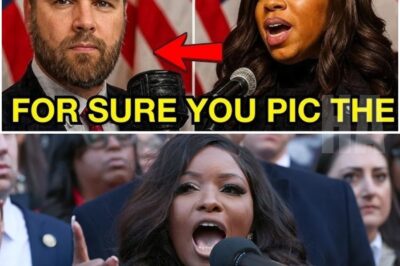 Jasmine Crockett just dropped a $100 million legal bomb on JD Vance — and what unfolded on live TV has insiders calling it “a political execution.”