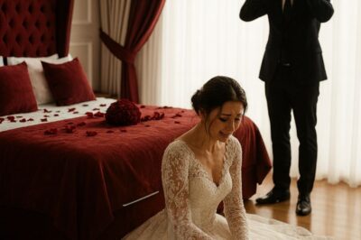 During our wedding night, seeing my husband’s “down there”, I trembled and understood why my husband’s family gave me a lakeside villa worth approximately 1 million dollars to marry a poor girl like me