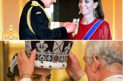 ROYAL REVELATION: Princess Kate Receives Crown from King Charles — A Gesture That Has England Talking
