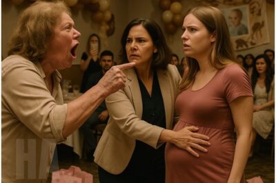 my mother-in-law lost her temper at my baby shower, tried to name the baby herself, and ended up getting escorted out by police after causing a scene.