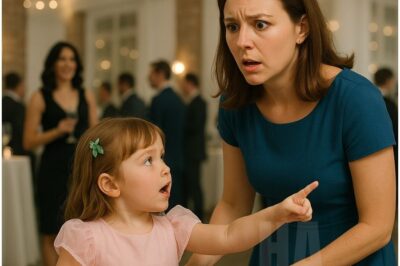 At my husband’s party, our 4-year-old daughter pointed to a woman and said, “Mommy, that’s the lady with the worms.”