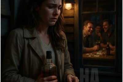 The bourbon bottle felt heavy in my hands as I stood before the cabin door, my heartbeat quickening with anticipation after traveling twelve hours, enduring three delays, to surprise my husband, David. I pictured his grin when he saw me walk in holding his favorite Blanton’s.