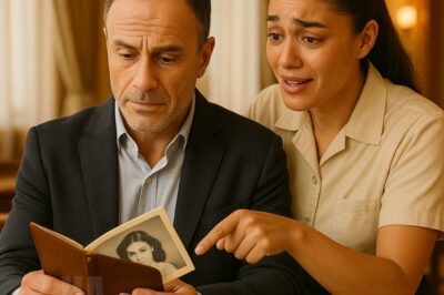 “Sir, Why Is My Mother’s Picture in Your Wallet?” – The Waitress’s Question That Unlocked a Hidden Past