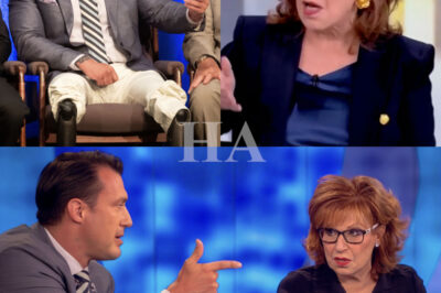 GET HIM OFF MY SET!” — Joy Behar SCREAMS as Johnny Joey Jones TURNS The View into a LIVE-TV MELTDOWN