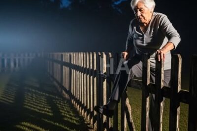 At midnight, a 70-year-old mother climbed over the wall to escape her son’s house—and when she revealed the truth, everyone broke down in tears…