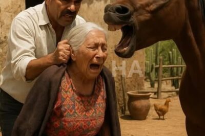 “He dragged his mother like trash… but he never imagined what a horse would do next.”