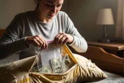 Divorced, my husband threw an old pillow at me with a look of disdain — but when I opened it to wash it, I was stunned by what I found inside…