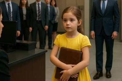 “When a little girl in a yellow dress walks alone into a multinational company’s headquarters and says: ‘I’m here to do my mom’s job interview,’ no one can imagine what’s about to unfold…”