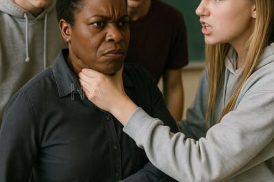“A group of racist students grabbed a Black teacher by the neck in class and hurled insults at her—unaware that she had once been a Navy SEAL…”