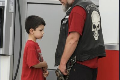Little Boy Ran To The Scariest Biker And Begged For Protection