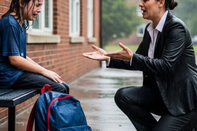 My Little Girl Waited Three Hours in the Rain With a 104 Fever — My Mom Said, “I’m Not a Chauffeur.” Days Later, She Regretted It