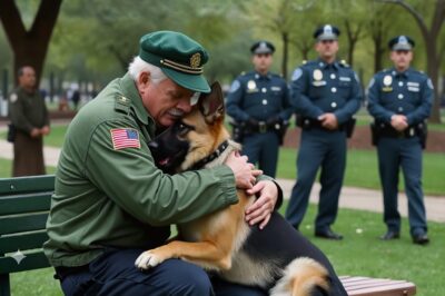 A K9 Dog Was Ordered to Attack an Old Man – But What Happened Next Brought Everyone to Tears!