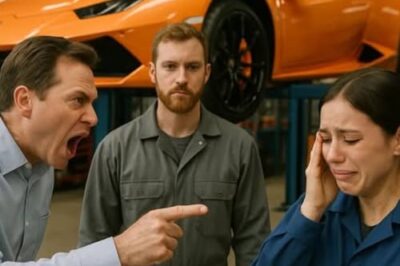 “THE BOSS WENT TO HIS OWN GARAGE IN DISGUISE AND SAW THE MANAGER HUMILIATING THE FEMALE MECHANIC… BUT THEN HE DID THIS.”