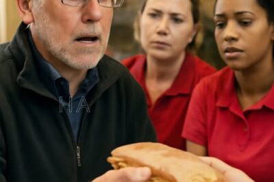 The undercover boss buys a sandwich at his own restaurant and freezes when he overhears two cashiers…