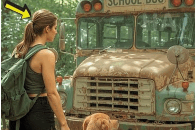 She Found an Abandoned School Bus in the Woods — What She Saw Inside Will Leave You Shaking…