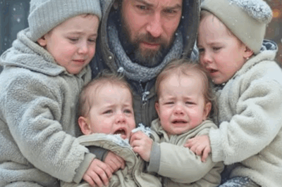 A bakery worker sees 4 ABANDONED CHILDREN in front of his bakery, BUT WHEN HE GETS CLOSER he sees…