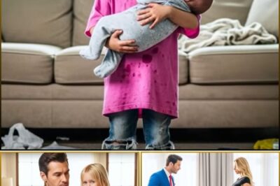 The little girl was forced by her stepmother to do housework until she bled and collapsed from exhaustion. Her father, a soldier, came home unexpectedly, saw his daughter, and shouted.
