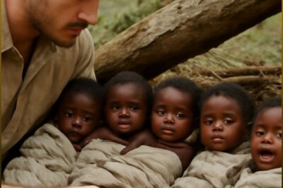 Humble Man Adopts Black Quintuplets… Years Later, They Inherit a Fortune and Shock the World