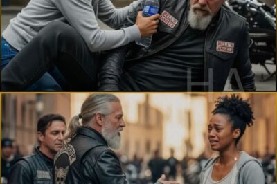 Black Girl Spent Her Last $8 Helping Hell’s Angel — Next Day 100 Bikers Brought a Life-Changing Gift