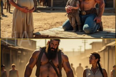 Pregnant Woman Bought Beaten Mountain Man & His Son At Auction—What Happened Next Left Town in Tears